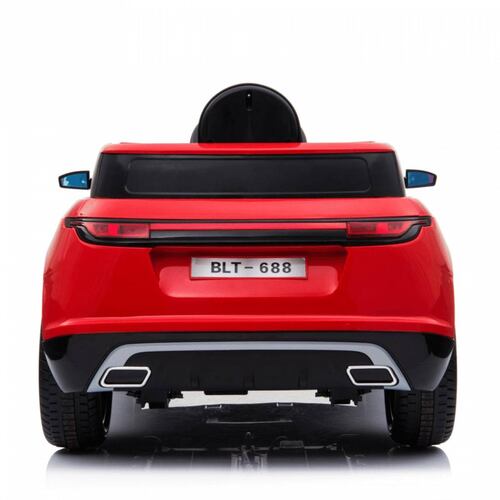 Carro para Niños Electrico Montable Camioneta USB,Musica,Radio  - Rojo.
