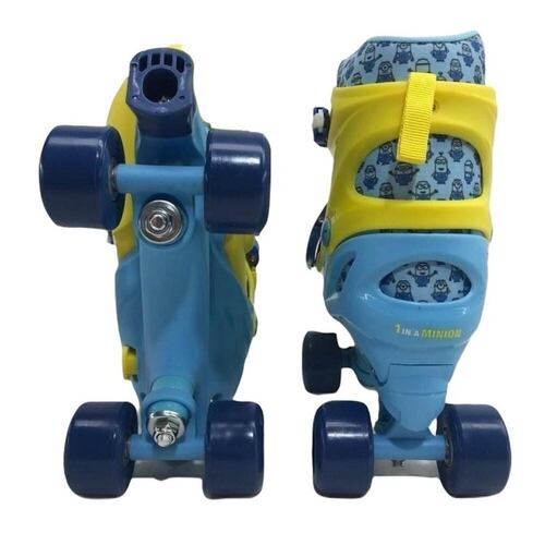 Patines Roller Minions Ajustables Infantiles  - 22a25.