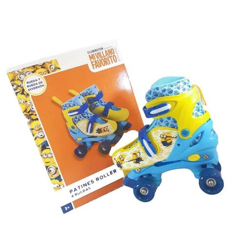 Patines Roller Minions Ajustables Infantiles  - 22a25.