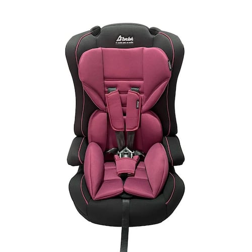 Autoasiento Booster para Bebe y Auto hasta 12 años  - Rosa