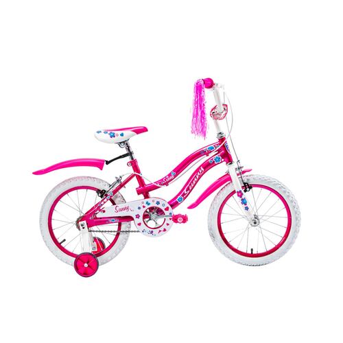 Bicicleta para Niñas R16 Llantas Aire y Entrenamiento Sunny  - Rosa.