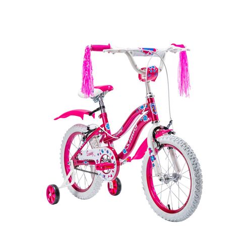 Bicicleta para Niñas R16 Llantas Aire y Entrenamiento Sunny  - Rosa.