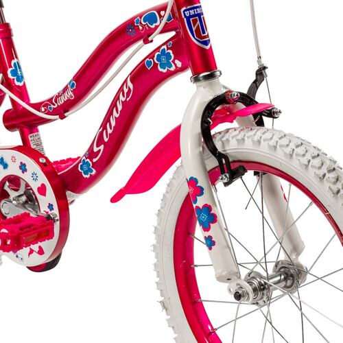 Bicicleta para Niñas R16 Llantas Aire y Entrenamiento Sunny  - Rosa.