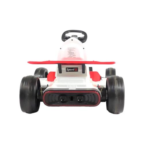 Go Kart Montable Electrico Control Remoto Blanco 8 Km/h 12V7  - Blanco.