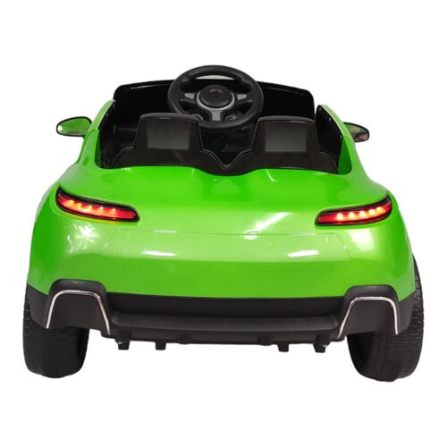 Montable para niños electrico control remoto luz Verde Lambo  - Verde.