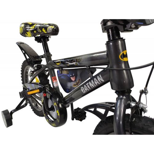 Bicicleta para Niños Rodada 16 Batman con Llantas Entrenadoras  - Negro.
