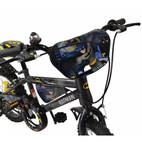 Bicicleta para Niños Rodada 16 Batman con Llantas Entrenadoras  - Negro.