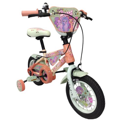 Bicicleta para Niños Rodada 12 My Little Ponny Llantas Entrenadoras  - Rosa.
