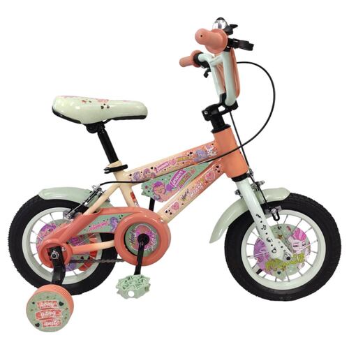 Bicicleta para Niños Rodada 12 My Little Ponny Llantas Entrenadoras  - Rosa.