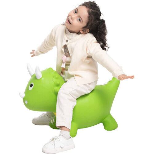 Montable Inflable Saltarin Brinca Botador Animal Salto para Niños  - Verde.
