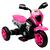 Motocicleta Montable para Niños 3 Ruedas Sonido,luz 6V  - Rosa.