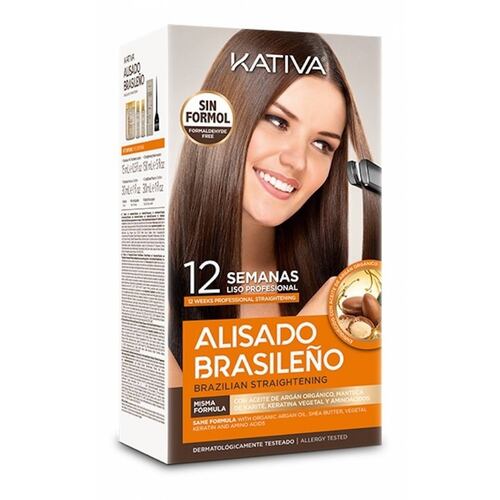 Kativa Alisado Brasileño Alaciado Por 12 Semanas Muy Fácil