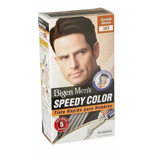 Tinte Bigen Men's Speedy Color Cabello Castaño Oscuro S103