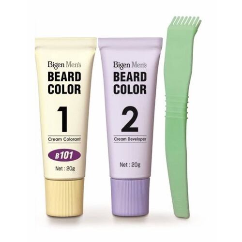 Tinte Bigen Men's Barba Negro Intenso B101 Permanente