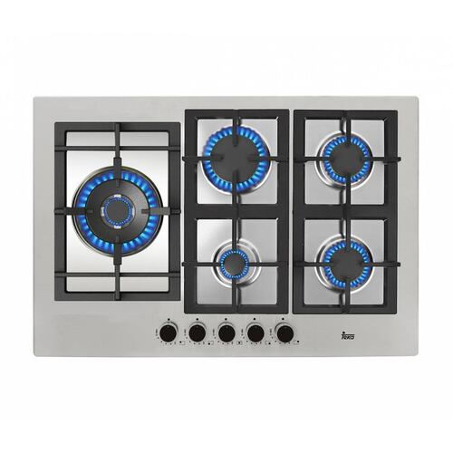 PARRILLA EMPOTRABLE DE GAS TEKA EFX 70.1 5G AI AL DR CI LEFT DE 75 CM (30 PULGADAS) EN ACERO INOXIDABLE