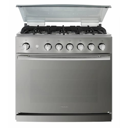 Estufa De Gas Empotre Teka Emgg 8660 S Rx 76 Cm Acero Inoxidable.