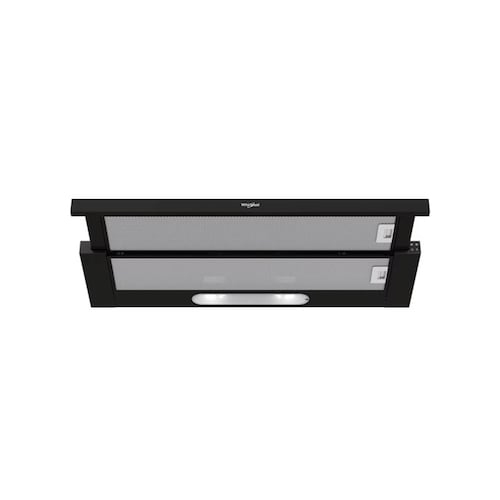 Campana Retráctil Empotrable Whirlpool Wht9030B de 90 Cm en Acero Negro.
