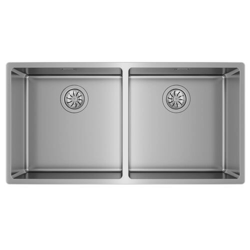 Tarja Empotre Teka FLEXLINEA RS15 860 M-XT 2B 86cm 2 Tinas A Inox.