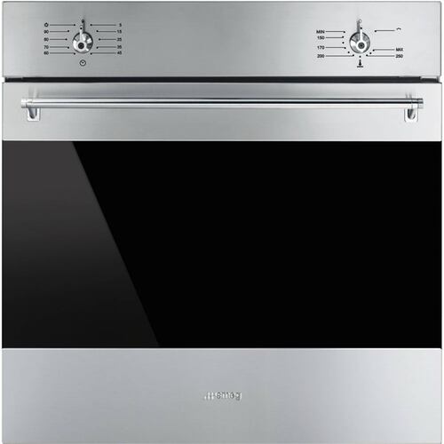 Horno Gas Empotre Smeg SF6341GGXK de 60 cm (24") Acero Inox Antihuella.