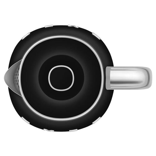 Hervidor Eléctrico Smeg KLF05BLUS de 0.8 L Color Negro.