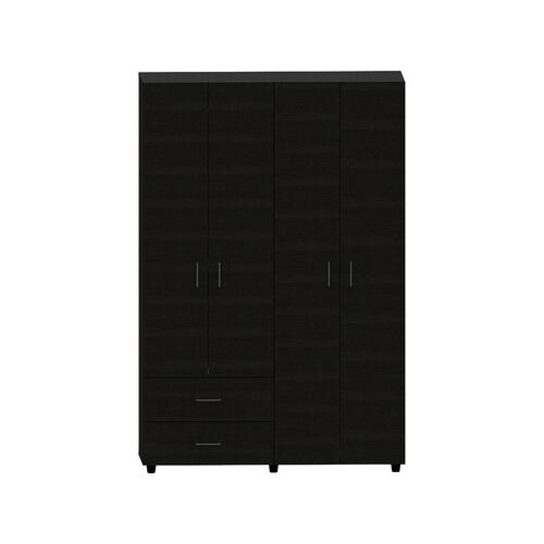 CLOSET ARMABLE MODELO ANKORA MARCA EXCELSIOR COLOR CHOCOLATE.
