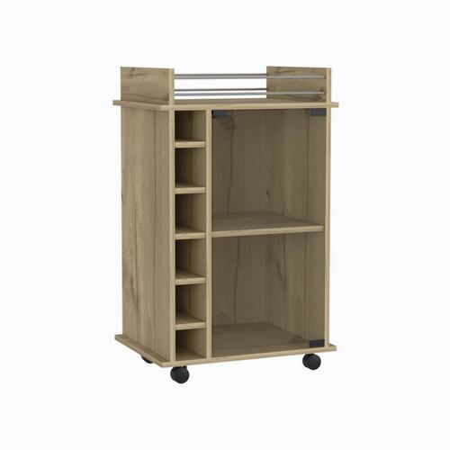 Mueble bar armable modelo Dukat color Duna marca Excelsior.