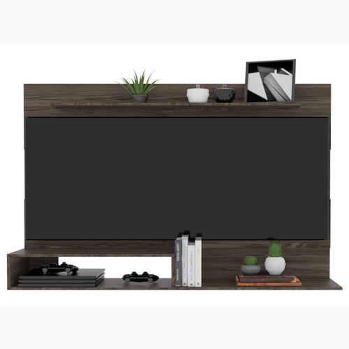 PANEL DE TV ARMABLE MODELO BEIJING MARCA EXCELSIOR COLOR COÑAC.