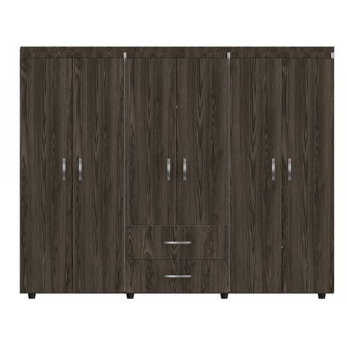 CLOSET ARMABLE MODELO BARILOCHE MARCA EXCELSIOR COLOR COÑAC