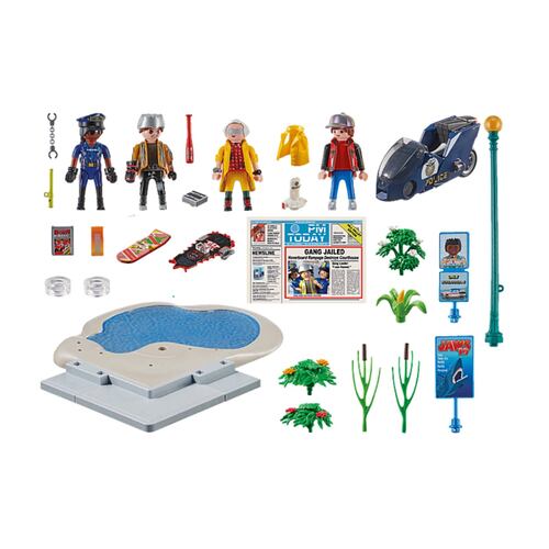 playmobil 70634 volver al futuro playmobil