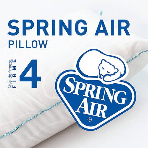 Colchón Queen Size Spring Air Marte con 2 Almohadas Osos