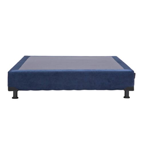 Box Queen Size Dicasa Trevor Azul Oscuro