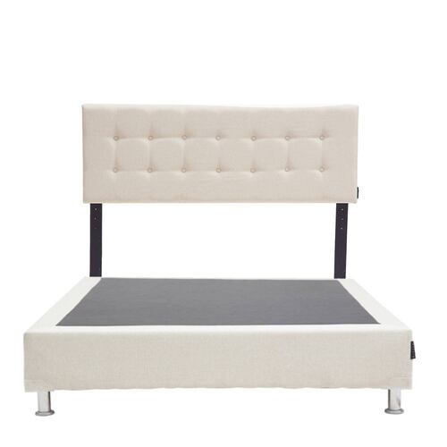 Cabecera Matrimonial Dicasa Bilbao con Box Columbia Beige