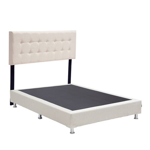 Cabecera Matrimonial Dicasa Bilbao con Box Columbia Beige