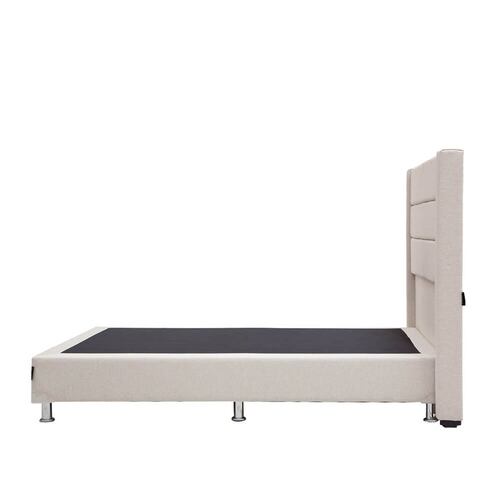Cabecera Individual Dicasa Lugo con Box Columbia Beige