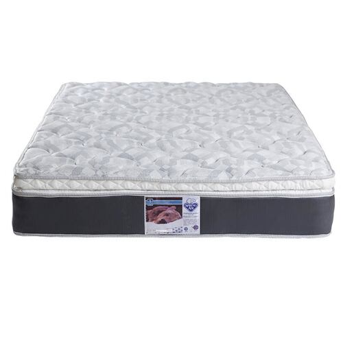 Colchón Spring Air Marte king size con protector, sábanas, almohada y edredón..