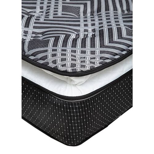 Colchón Queen Size Spring Air Omega con Box, Almohada One, Sabanas y Protector