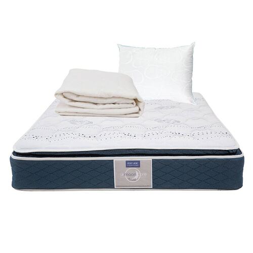 Colchón Queen Size Restonic Trust con Almohada y Protector