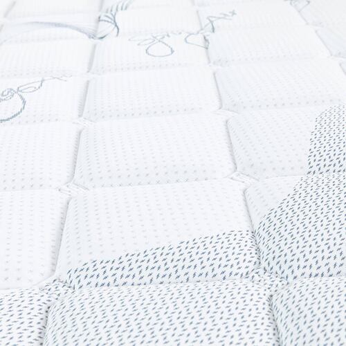 Colchón King Size Spring Air Monaco con 2 Almohadas y Edredon.