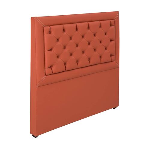 Colchon Matrimonial Spring Air Marte con Cabecera Monet Ladrillo