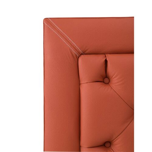 Colchon Matrimonial Spring Air Marte con Cabecera Monet Ladrillo