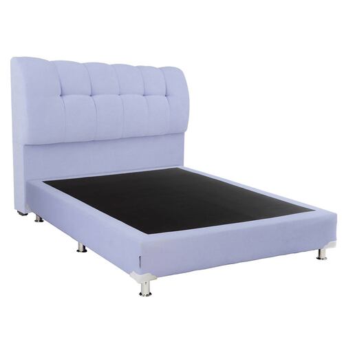 Cabecera King Size Dicasa Nube con Box Lila