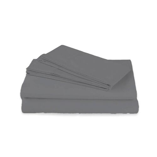 Colchon Matrimonial Spring Air Phantom Con Box Negro y Sabanas