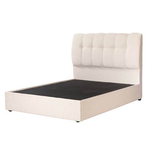 Cabecera King Size Dicasa Nube con Base Cama Colt Beige