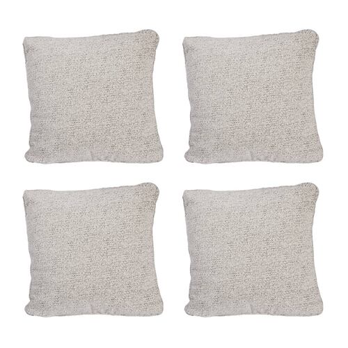 Combo de 4 Cojines Dicasa ZitaOne Pecora Blanco con Negro Grande