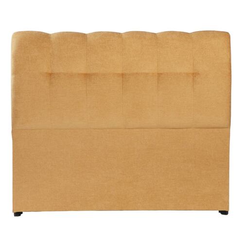 Cabecera Dicasa Nube king size mostaza