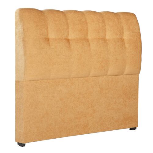 Cabecera Dicasa Nube king size mostaza