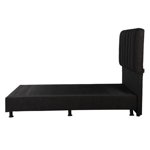 Cabecera King Size Dicasa Kami con Box Negro