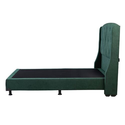 Cabecera Queen Size Dicasa Zefyr con Box Imperio Verde