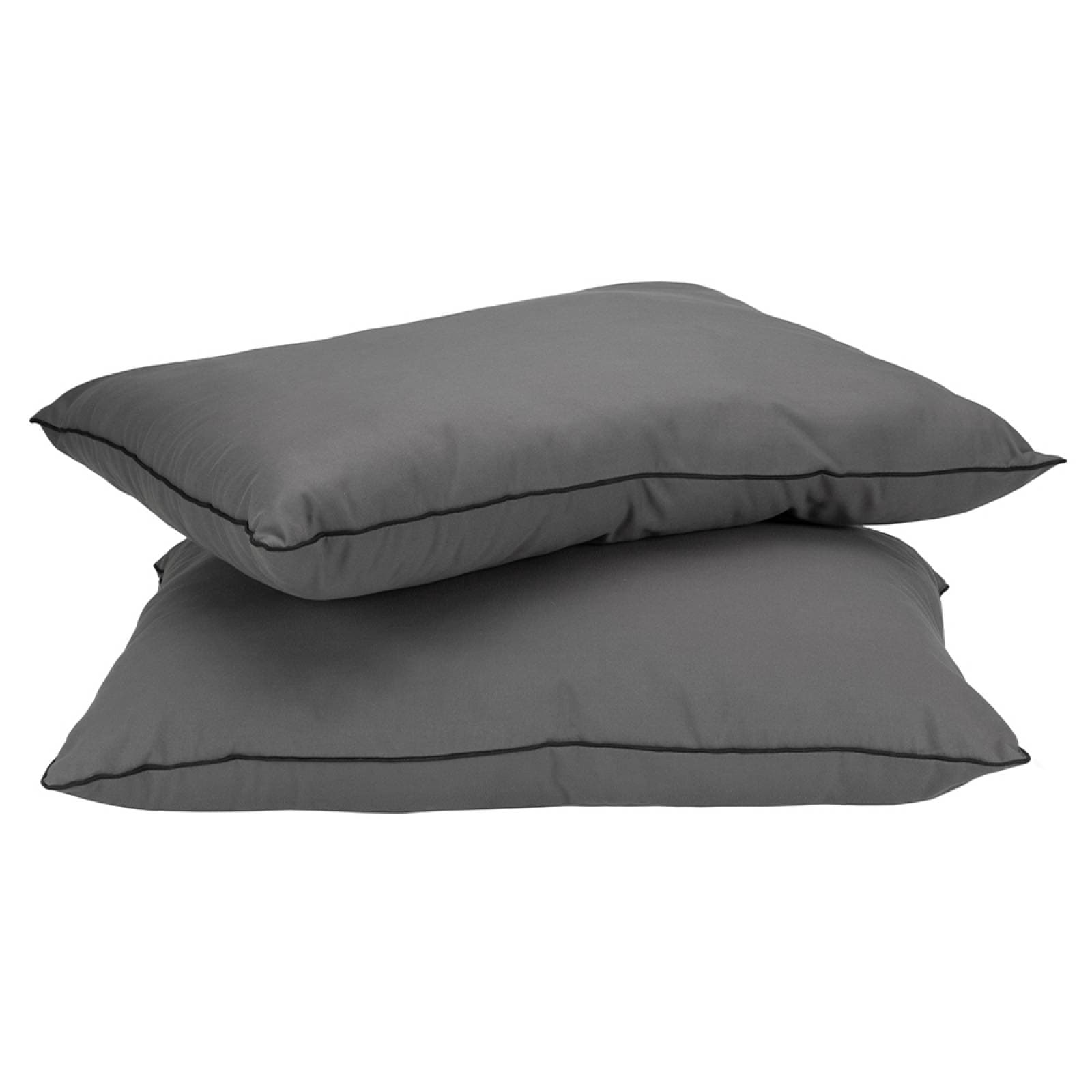 Edredon King Size Dicasa Homy Gris con Almohadas 2Pack