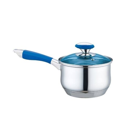 Bateria De Cocina Omania Azul Fraciel Acero Inoxidable induccion